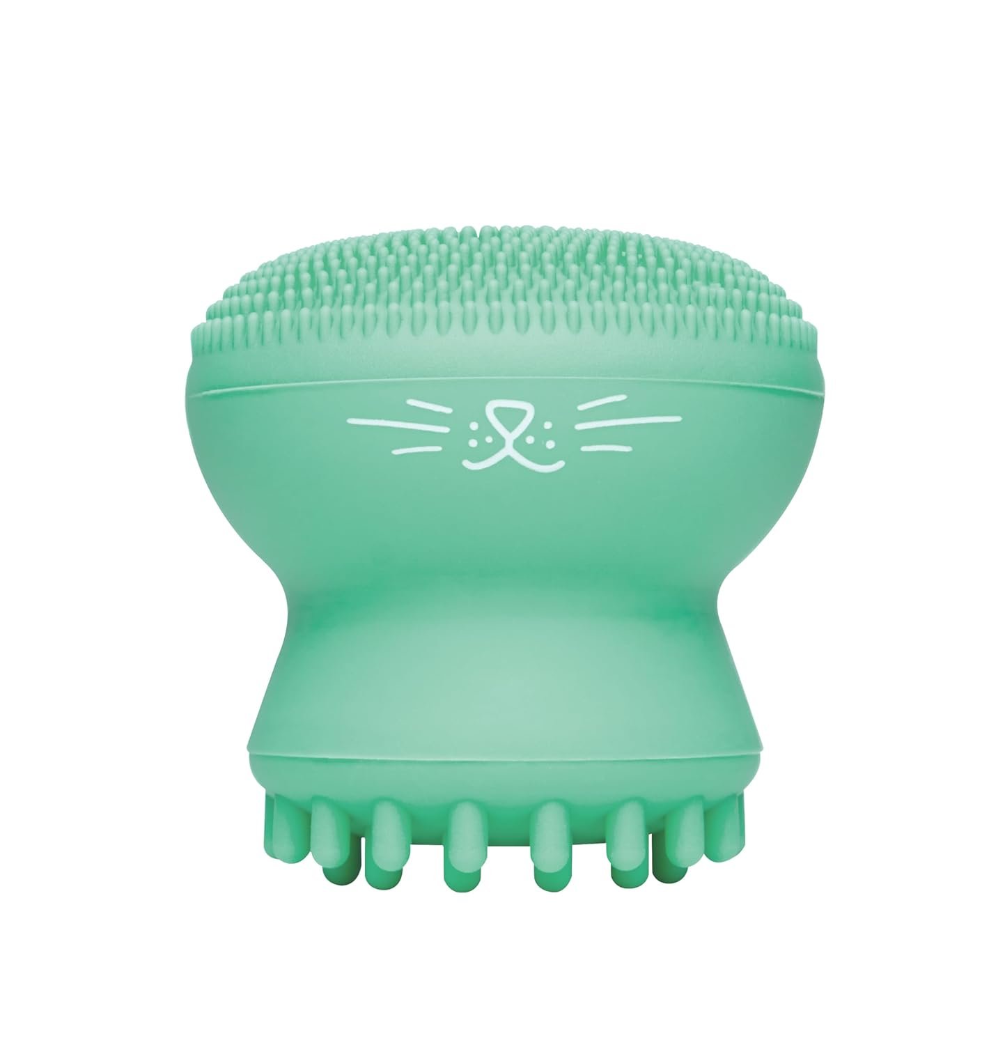 I Dew Care Cleansing Tool – Pawfect Face Scrubber | 3-in-1 Cute Silicone Pore Cleanser, Exfoliator, and Massager with Sponge