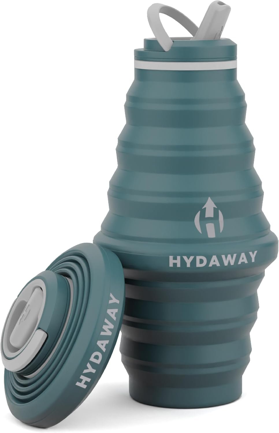 HYDAWAY 25oz Collapsible Travel Water Bottle – BPA-Free, Leakproof, Lightweight, Space-Saving – Perfect for Hiking, Travel, and All-Day Hydration