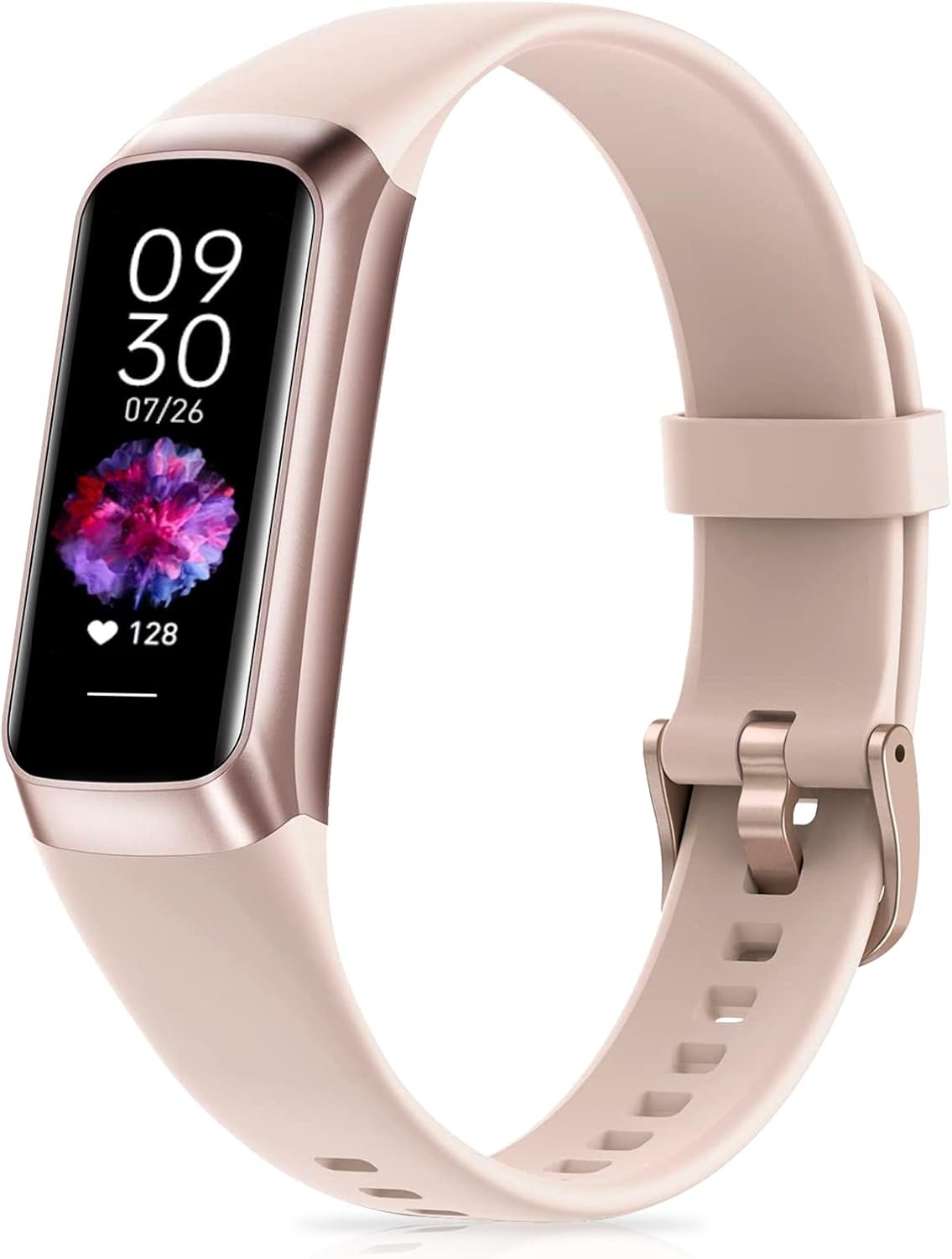 Activity Tracker, Health Tracker with Heart Rate Monitor, Sleep Tracker,1.10”AMOLED Touch Color Screen, Pedometer Watch for Women Men