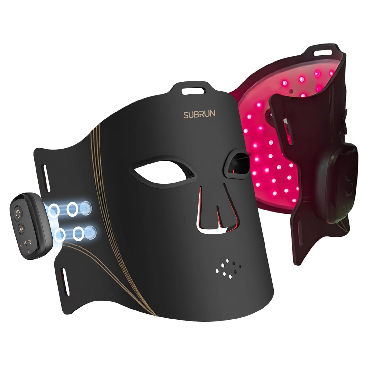 Red Light Therapy for Face, FDA-Cleared Red Light Therapy Mask, 336 LEDs Full Face Coverage & 4 Modes, Rechargeable Cordless At-Home Facial Skincare Device, Birthday Gifts for Women Mom Wife