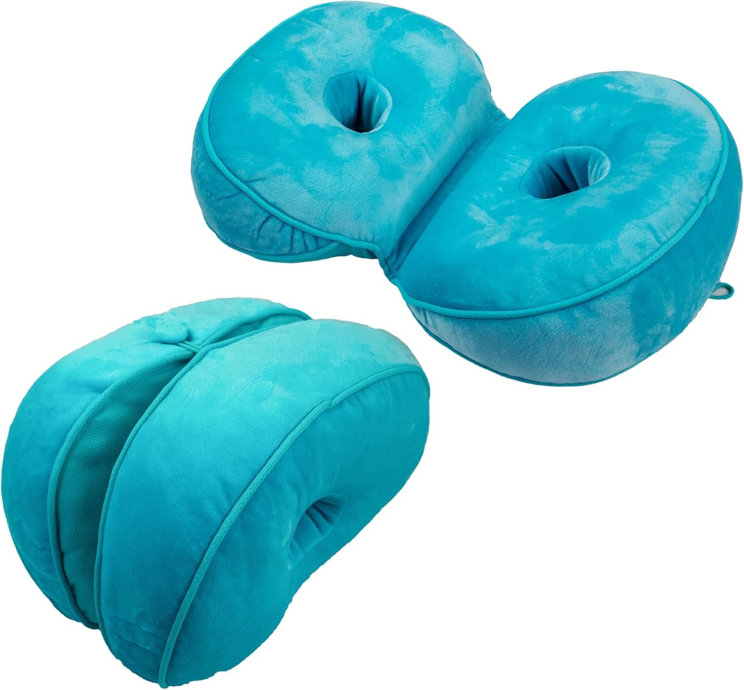 Dual Comfort Cushion Lift Hips Up Seat Cushion, Beautiful Buttocks Latex Cushion Orthopedic Posture Correction Cushion for Relief Sciatica Tailbone Hip Pain Fits in Car, Home Office