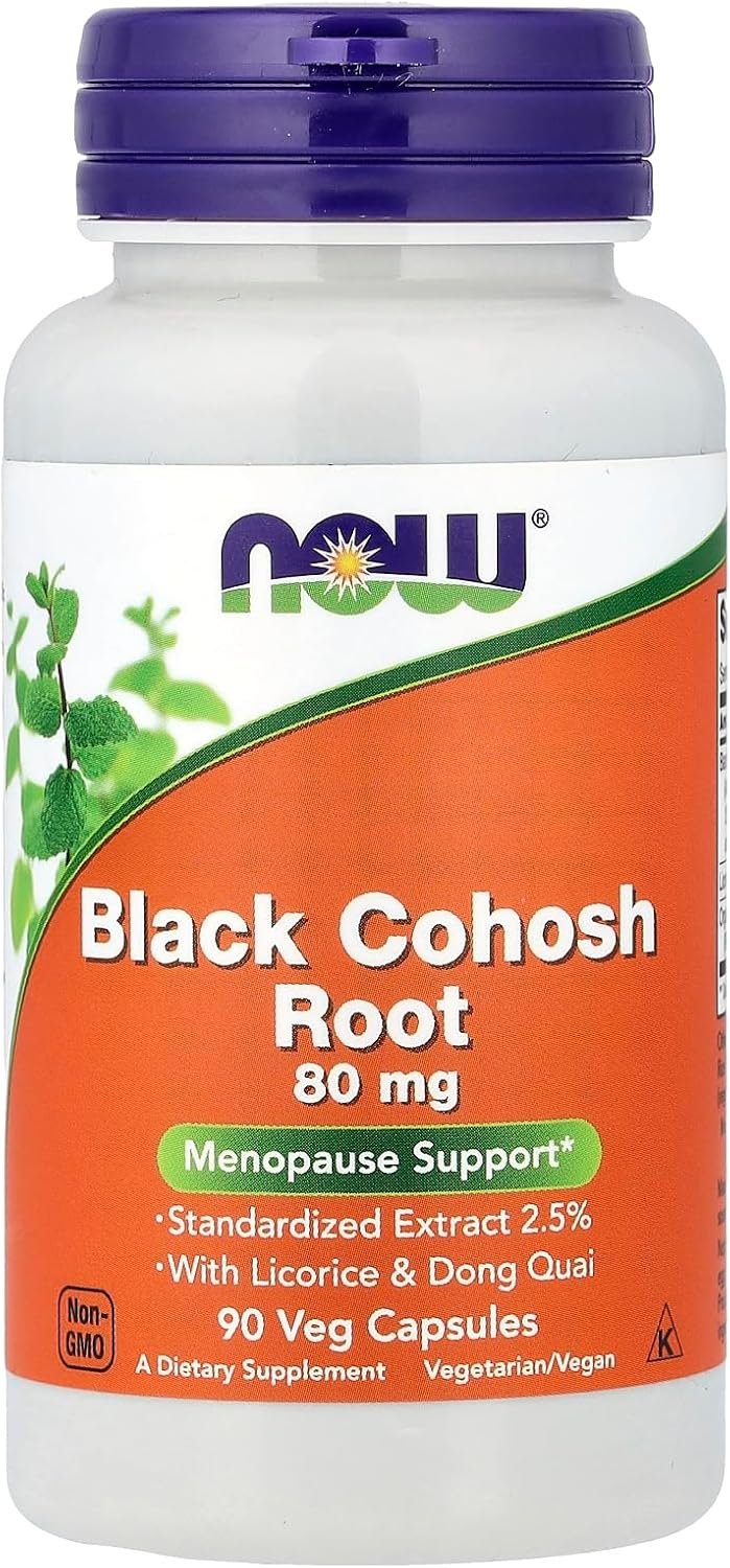 NOW Foods Black Cohosh 80 mg