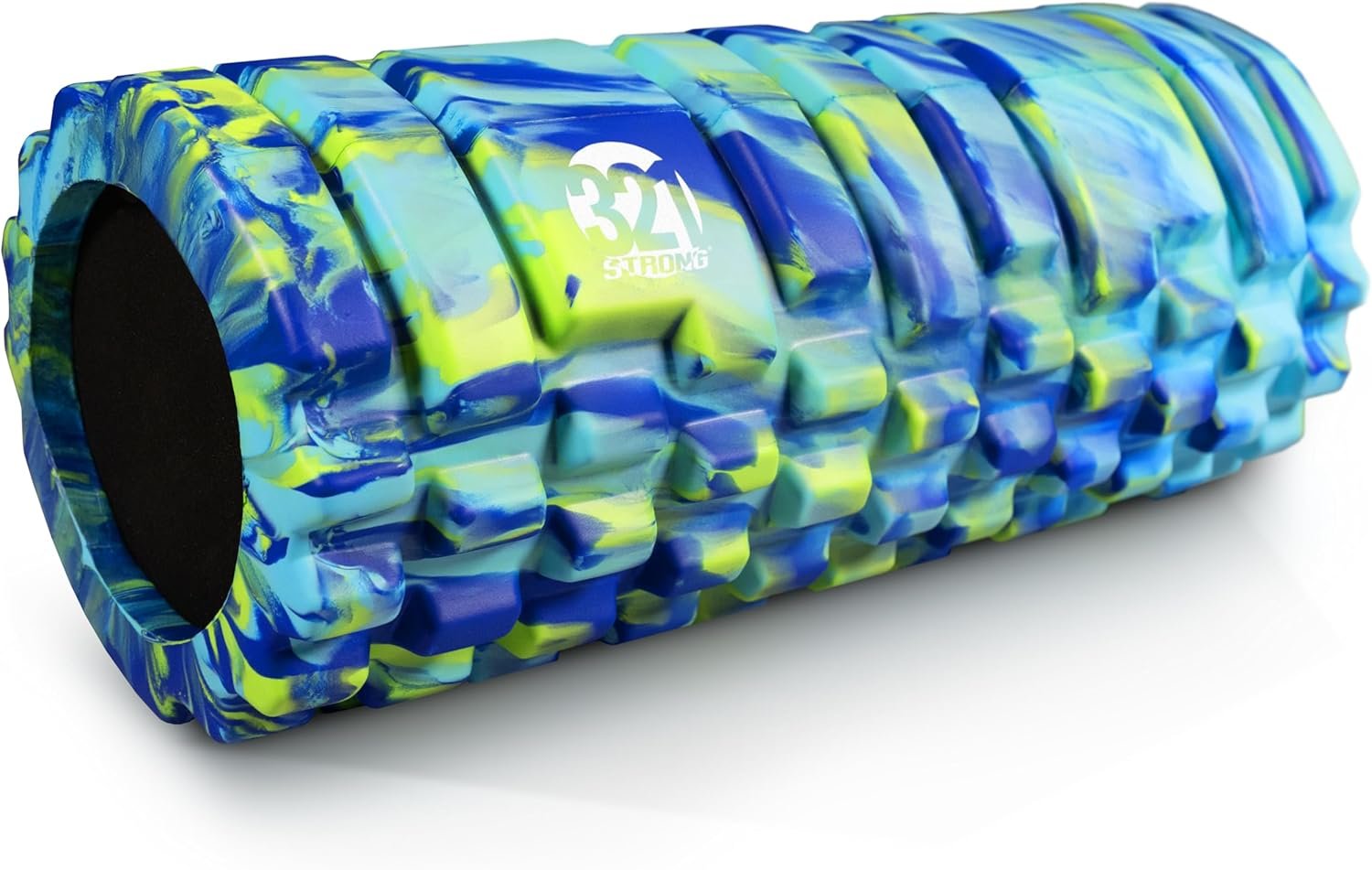321 Strong Foam Roller – Medium Density Deep Tissue Massager for Muscle Massage and Myofascial Trigger Point Release, with 4K eBook