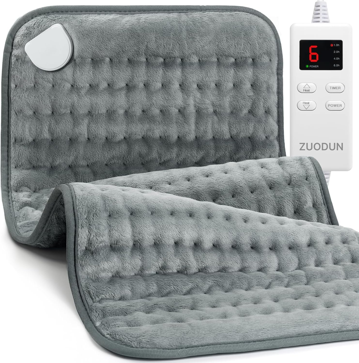 Heating Pad for Back & Period Cramps, Christmas Birthday Gifts for Women, Men, Mom, Dad, Portable Electric Heating Pad for Neck and Shoulders and Back, Mothers Father Day Gifts, Mom Birthday Gifts