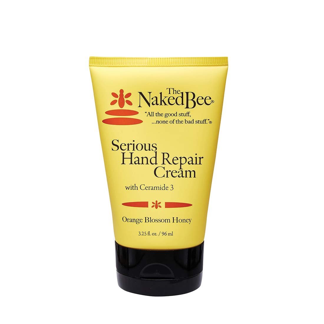 The Naked Bee Orange Blossom Honey Hand Cream (3.25 oz) Intensive Nourishing Cream for Smoother and Softer Hand – Deep Moisture and Repair for Dry Skin