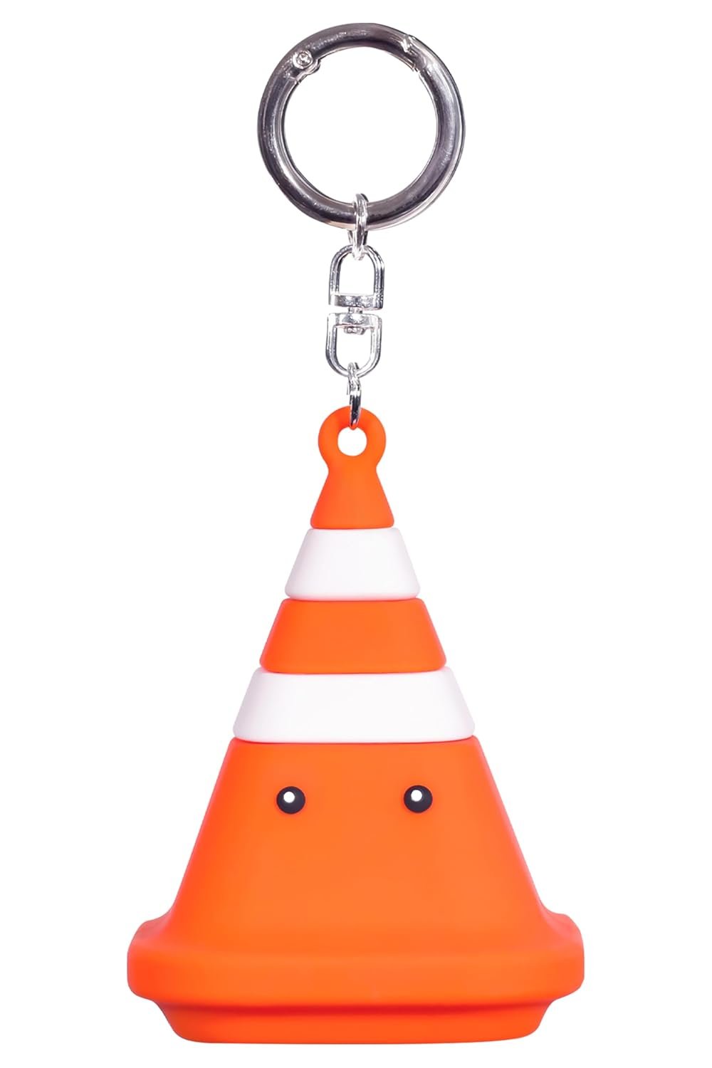KAHI Airy Fir Sun Stick S Rubber Cone Keyring – Waterproof Silicone Keychain Holder Broad Spectrum SPF 50+ PA++++ Korean Face Sunscreen Stick – Cute Bag Charm Carrying Case Travel Accessories