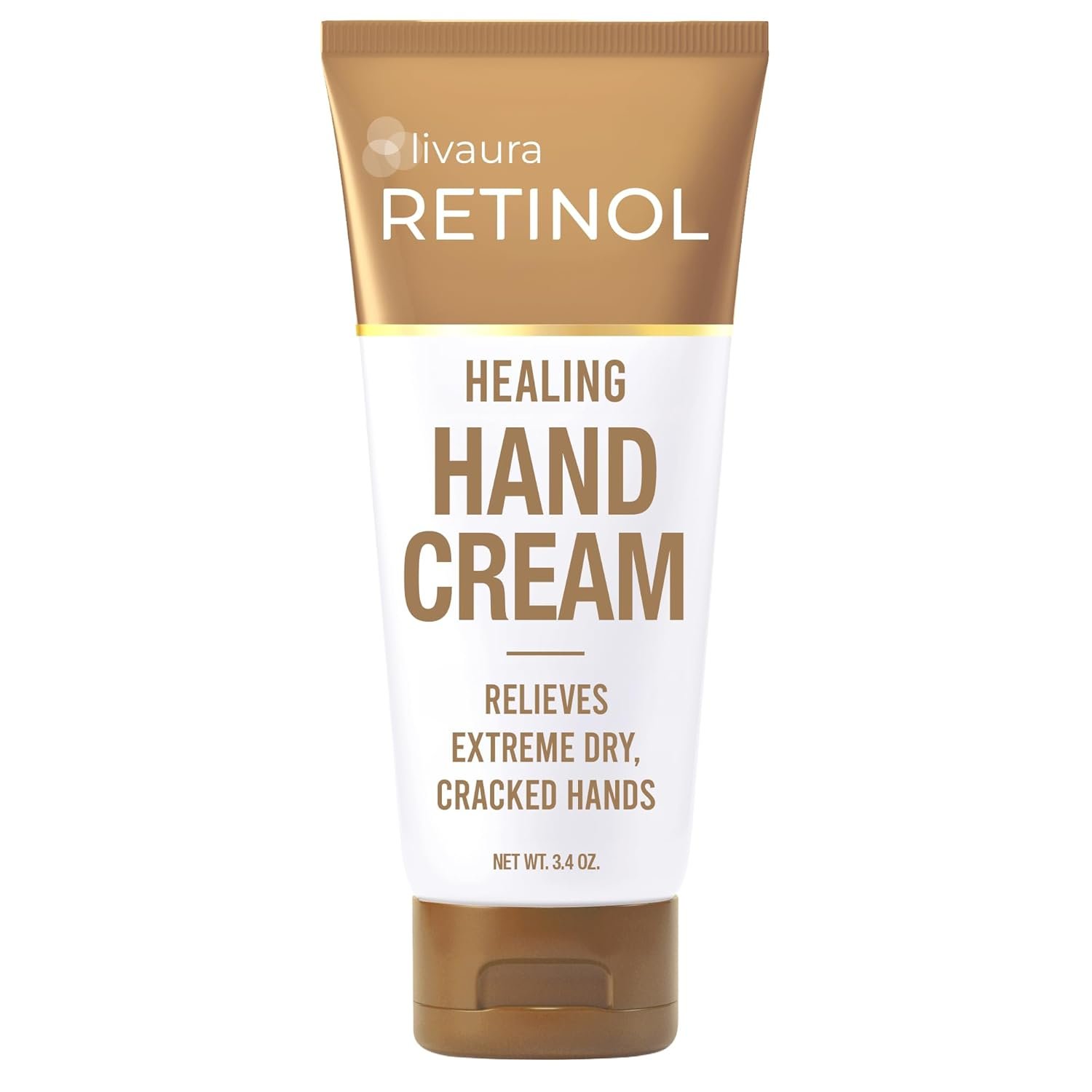 LIVAURA Hand Cream – Moisturizing Hand Cream for Dry Cracked Hands, Hand Lotion for Dry Skin, Hydrating Hands Cream for Women, Non Greasy Hands Moisturizer, Travel Size