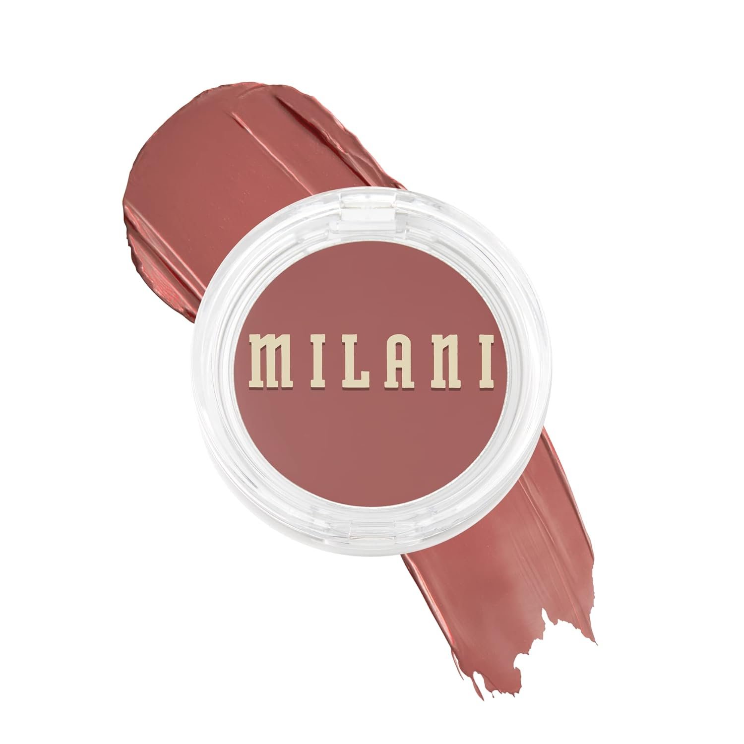 Milani Blush Makeup – Cheek Kiss Cream Blush for Cheeks, Buildable Cream-to-Gel Blusher & Lip Tint, Dewy Natural Color, Hydrating – Nude Kiss