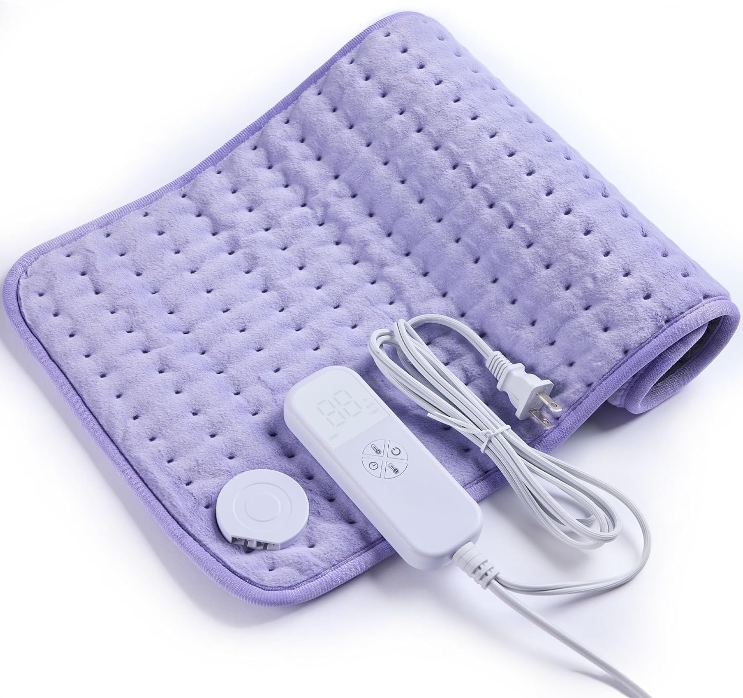 XL Heating Pad for Back, Neck & Shoulders – Electric Heating Pad with 6 Heat Settings, Auto-Off, Moist & Dry Heat Options, Machine Washable Soft Heating Pad, Gifts for Women Mom Wife
