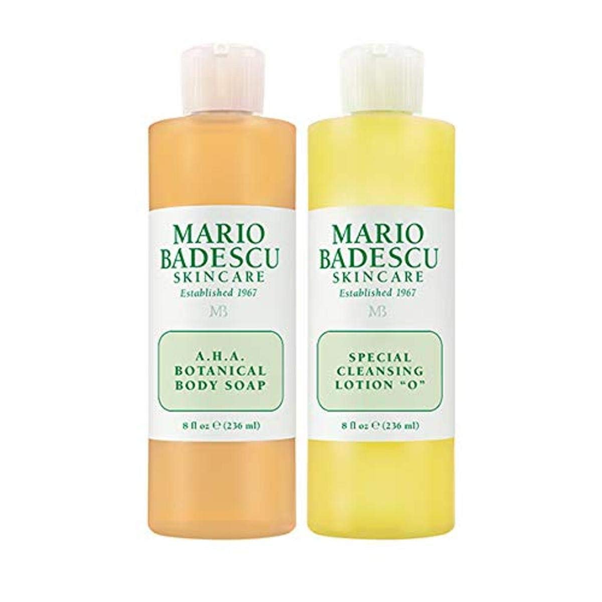 Mario Badescu Body Breakout Kit for Chest, Back and Shoulders, Includes A.H.A. Botanical Soap and Special Cleansing Lotion “O” Body Toner, Ideal for Combination or Oily Skin, 2 ct.
